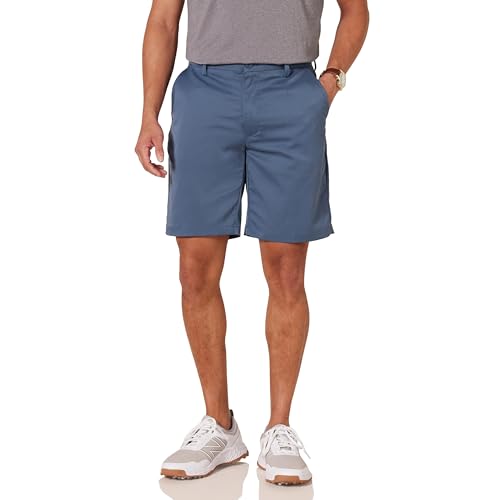 Amazon Essentials Herren Stretch-Golfshorts in klassischer Passform (erhältlich in Übergröße), Indigo, 32W von Amazon Essentials