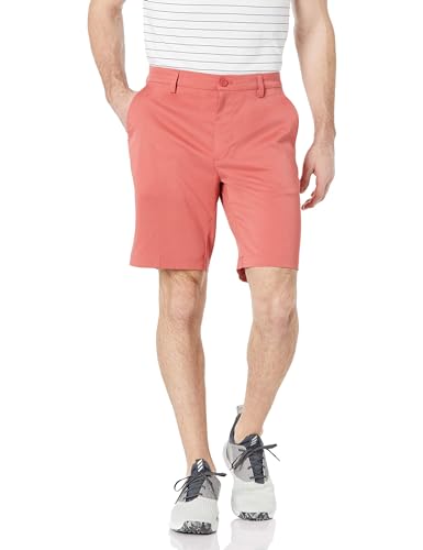 Amazon Essentials Herren Classic-Fit-Stretch-Golfshorts (Erhältlich in Big & Tall), Verwaschenes Rot, 29W von Amazon Essentials