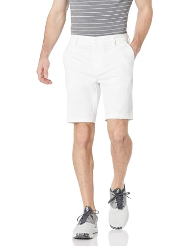 Amazon Essentials Herren Stretch-Golfshorts in klassischer Passform (erhältlich in Übergröße), Weiß, 40W von Amazon Essentials