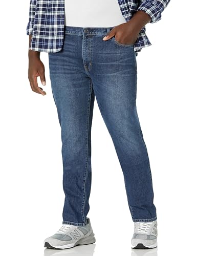 Amazon Essentials Herren Stretchjeans, Skinny-Passform, Mittlere Waschung, 32W / 29L Amazon Essentials Herren Stretchjeans, Skinny-Passform, Mittlere Waschung, 32W / 29L von Amazon Essentials