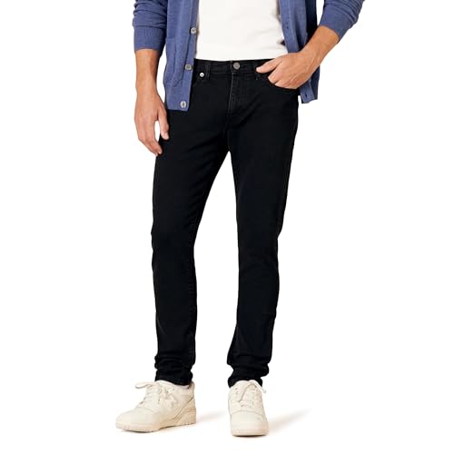 Amazon Essentials Herren Stretchjeans, Skinny-Passform, Verwaschenes Schwarz, 35W / 30L Amazon Essentials Herren Stretchjeans, Skinny-Passform, Verwaschenes Schwarz, 35W / 30L von Amazon Essentials