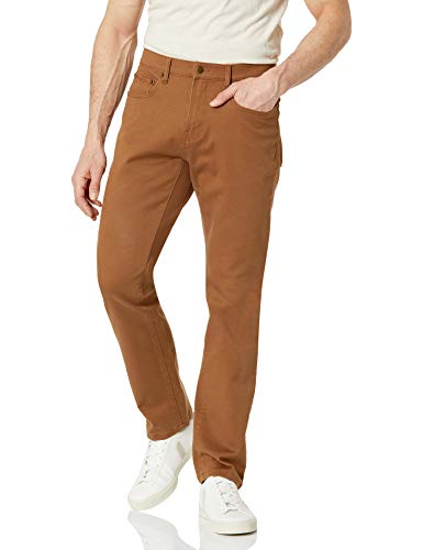 Amazon Essentials Herren Athletic-Fit-Stretchjeans - Auslauffarben, Dunkles Khakibraun, 40W / 30L Amazon Essentials Herren Athletic-Fit-Stretchjeans - Auslauffarben, Dunkles Khakibraun, 40W / 30L von Amazon Essentials