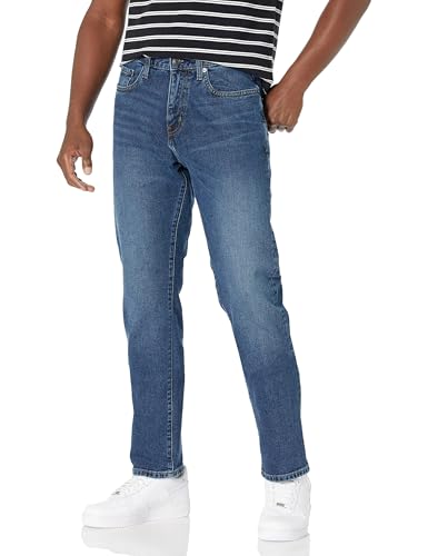Amazon Essentials Herren Stretchjeans, athletische Passform, Mittlere Waschung, 30W / 28L von Amazon Essentials