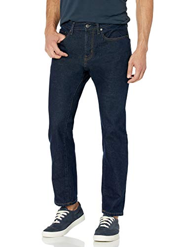 Amazon Essentials Herren Stretchjeans mit lockerer Passform (in Übergrößen erhältlich), Leicht Ausgespült, 48W / 28L von Amazon Essentials