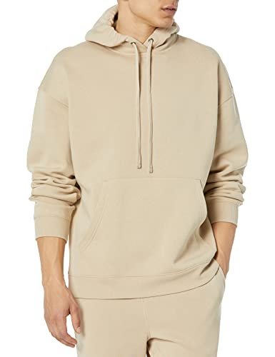 Amazon Essentials Herren Sweatshirt Mit Kapuze In Übergröße (Erhältlich In Übergröße), Bräunen, L von Amazon Essentials