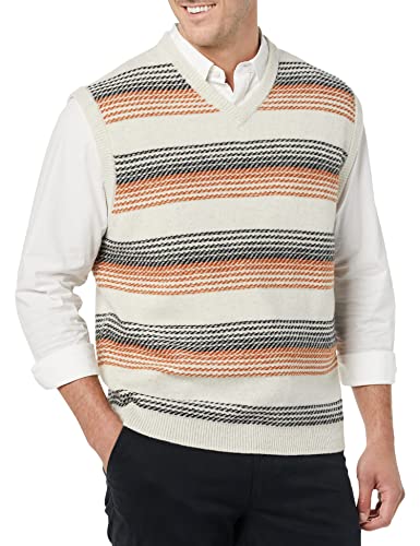 Amazon Essentials Herren Sweatshirt-Weste Aus Lammwolle (Früher Goodthreads), Blassgrau Schatteneffekt, XXL von Amazon Essentials