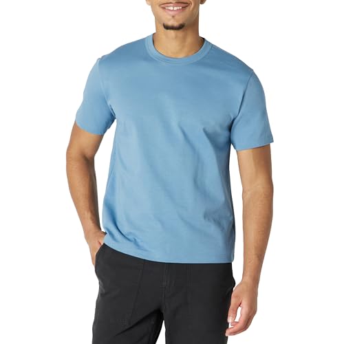 Amazon Essentials Herren T-Shirt Aus Schwerer Baumwolle Mit Lockerer Passform, Staubblau, L Amazon Essentials Herren T-Shirt Aus Schwerer Baumwolle Mit Lockerer Passform, Staubblau, L von Amazon Essentials