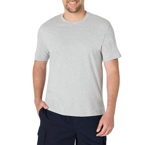 Amazon Essentials Herren T-Shirt mit lockerer Passform, Mittelgrau Meliert, XXL Amazon Essentials Herren T-Shirt mit lockerer Passform, Mittelgrau Meliert, XXL von Amazon Essentials