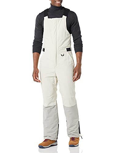 Amazon Essentials Herren Wasserabweisender isolierter Schneelatzoverall, Elfenbein Grau Farbblock, M Amazon Essentials Herren Wasserabweisender isolierter Schneelatzoverall, Elfenbein Grau Farbblock, M von Amazon Essentials