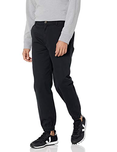 Amazon Essentials Herren Jogginghose, Gerade Geschnitten, Schwarz, M von Amazon Essentials