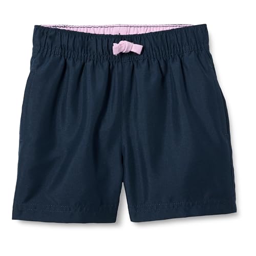 Amazon Essentials Jungen Badehose aus Webstoff, Marineblau, 6-7 Jahre von Amazon Essentials