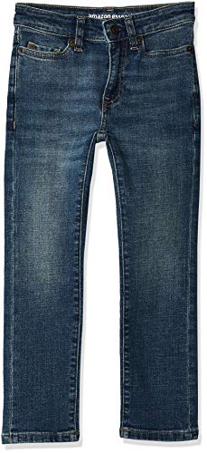 Amazon Essentials Jungen Stretchjeans, Schmale Passform, Mittlere Waschung, 9 Jahre Slim von Amazon Essentials