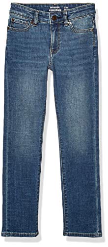 Amazon Essentials Jungen Stretchjeans, Schmale Passform, Mittlere Waschung, 10 Jahre Slim von Amazon Essentials