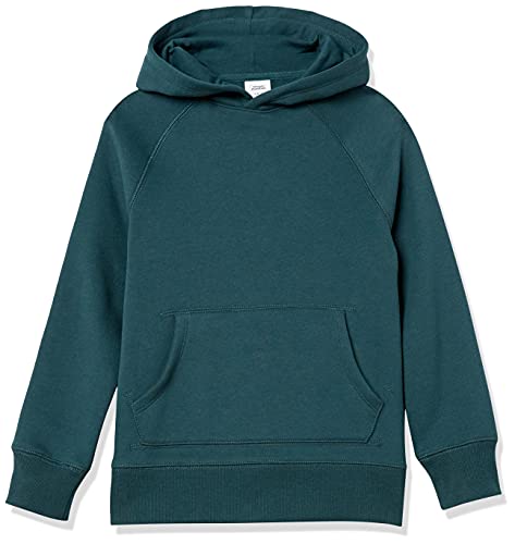 Amazon Essentials Jungen Fleecepullover, Kapuzenpullover und Sweatshirts, Dunkelgrün, 2 Jahre von Amazon Essentials