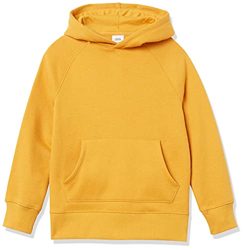 Amazon Essentials Jungen Fleecepullover, Kapuzenpullover und Sweatshirts, Goldgelb, 2 Jahre von Amazon Essentials