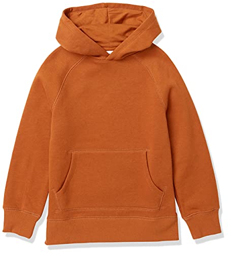 Amazon Essentials Jungen Fleecepullover, Kapuzenpullover und Sweatshirts, Hellbraun, 11-12 Jahre von Amazon Essentials