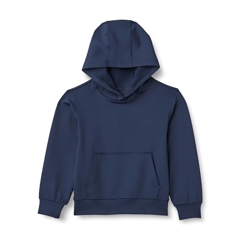 Amazon Essentials Jungen Funktions-Stretch-Kapuzenpullover für Sportler, Marineblau, 9 Jahre von Amazon Essentials