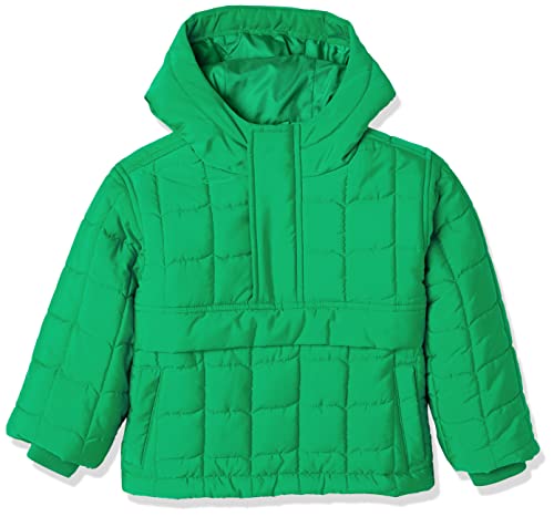Amazon Essentials Jungen Gesteppte Pulloverjacke, Grün, 6-7 Jahre von Amazon Essentials