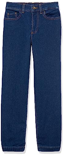 Amazon Essentials Jungen Jeans-Jogginghose zum Hineinschlüpfen, Dunkles Indigo, 10 Jahre von Amazon Essentials