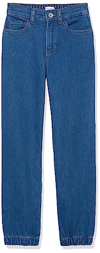 Amazon Essentials Jungen Jeans-Jogginghose zum Hineinschlüpfen, Mittleres Indigo, 10 Jahre von Amazon Essentials