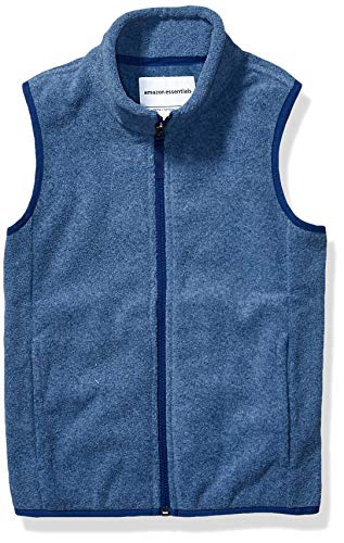 Amazon Essentials Jungen Polarfleeceweste, Blau Heide, 3 Jahre von Amazon Essentials