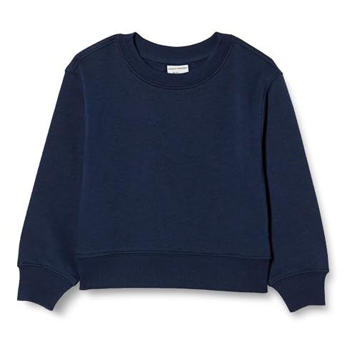 Amazon Essentials Jungen Sweatshirt mit Rundhalsausschnitt und lockerer Passform, Marineblau, 11-12 Jahre Amazon Essentials Jungen Sweatshirt mit Rundhalsausschnitt und lockerer Passform, Marineblau, 11-12 Jahre von Amazon Essentials