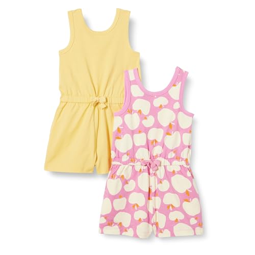 Amazon Essentials Mädchen Ärmelloser Strick-Strampler, 2er-Pack, Warmes Gelb/Äpfel, 6-7 Jahre Amazon Essentials Mädchen Ärmelloser Strick-Strampler, 2er-Pack, Warmes Gelb/Äpfel, 6-7 Jahre von Amazon Essentials