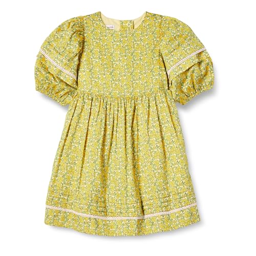 Amazon Essentials Mädchen Ausgestelltes Kleid Aus 100 % Baumwolle Mit Puffärmeln, Zitrone Posey Floral, 10 Jahre Amazon Essentials Mädchen Ausgestelltes Kleid Aus 100 % Baumwolle Mit Puffärmeln, Zitrone Posey Floral, 10 Jahre von Amazon Essentials