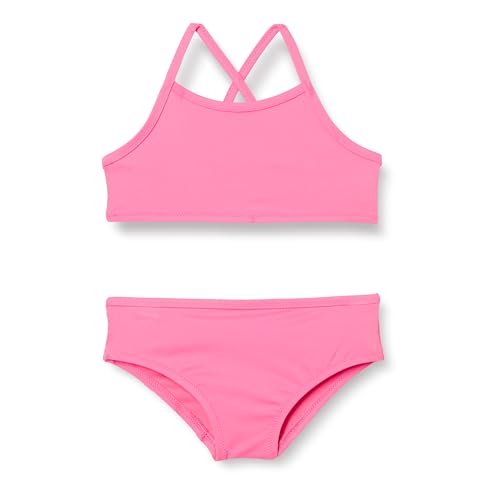 Amazon Essentials Mädchen Bikini-Set, Intensive Rosa, 4 Jahre von Amazon Essentials