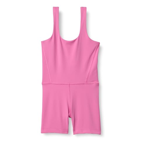 Amazon Essentials Mädchen Formflex-Turnanzug mit Shorts, Rosa, 9 Jahre Amazon Essentials Mädchen Formflex-Turnanzug mit Shorts, Rosa, 9 Jahre von Amazon Essentials