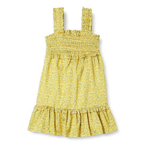 Amazon Essentials Mädchen Gesmoktes Tankkleid Aus 100 % Baumwolle, Zitrone Posey Floral, 10 Jahre Amazon Essentials Mädchen Gesmoktes Tankkleid Aus 100 % Baumwolle, Zitrone Posey Floral, 10 Jahre von Amazon Essentials