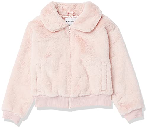 Amazon Essentials Mädchen Kunstpelz-Jacke, Mauve, 8 Jahre von Amazon Essentials