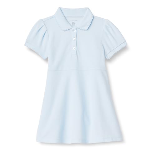 Amazon Essentials Mädchen Kurzärmeliges Polokleid, Hellblau, 11-12 Jahre von Amazon Essentials