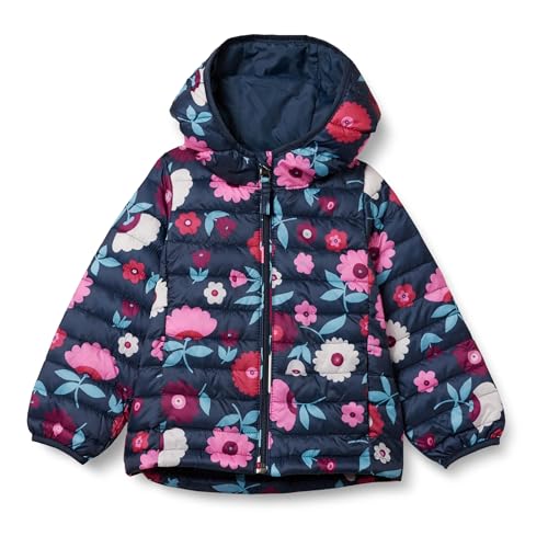 Amazon Essentials Mädchen Leichte, Wasserabweisende, verstaubare Kapuzenjacke, Marineblau Floral, 3 Jahre Amazon Essentials Mädchen Leichte, Wasserabweisende, verstaubare Kapuzenjacke, Marineblau Floral, 3 Jahre von Amazon Essentials
