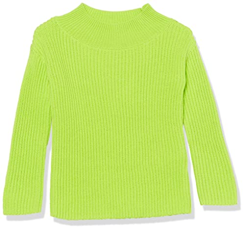 Amazon Essentials Mädchen Moderner Pullover mit weitem Halsausschnitt, Lindgrün, 10 Jahre von Amazon Essentials