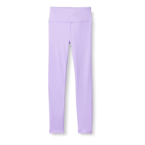 Amazon Essentials Mädchen Total Train 56cm Beininnenlänge, Leggings in voller Länge, Lavendel, 10 Jahre von Amazon Essentials