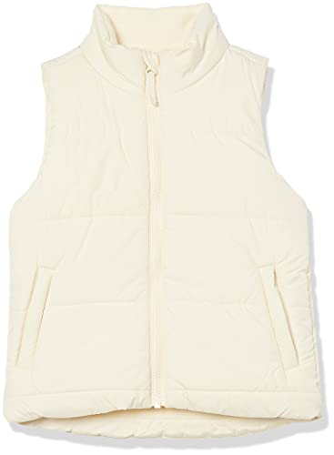 Amazon Essentials Mädchen Schwere Pufferweste, Elfenbein, 11-12 Jahre von Amazon Essentials