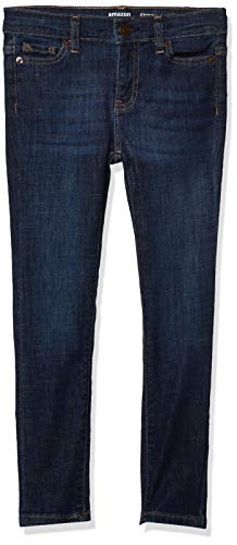 Amazon Essentials Mädchen Skinny-Jeans aus Stretch, Mittlere Waschung, 10 Jahre Große Größen von Amazon Essentials