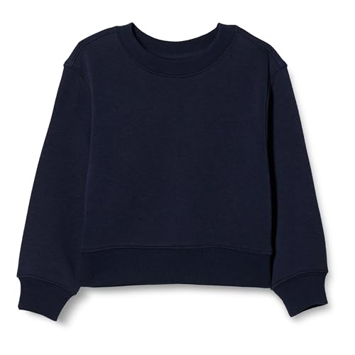 Amazon Essentials Mädchen Sweatshirt, Marineblau, 6-7 Jahre von Amazon Essentials