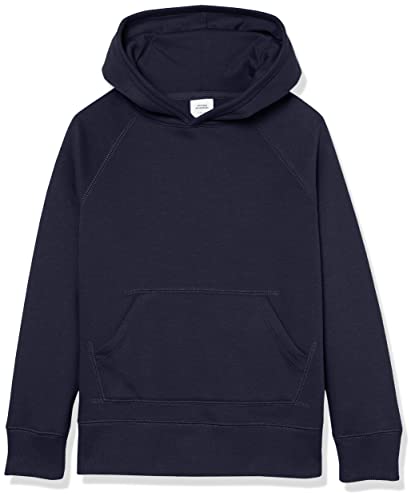 Amazon Essentials Mädchen Sweatshirtpullover mit Kapuze, Marineblau, 10 Jahre von Amazon Essentials