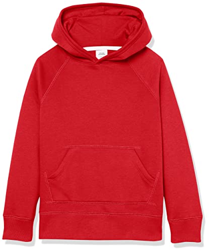 Amazon Essentials Mädchen Sweatshirtpullover mit Kapuze, Rot, 3 Jahre von Amazon Essentials