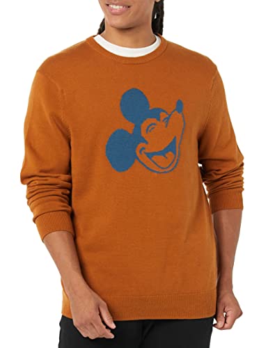 Amazon Essentials Disney | Marvel | Star Wars Herren Pullover mit Rundhalsausschnitt, Happy Mickey, XL von Amazon Essentials