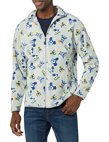 Amazon Essentials Disney | Marvel | Star Wars Herren Polarfleece-Jacke mit durchgehendem Reißverschluss und Stehkragen, Mickey und Freunde, XXL Amazon Essentials Disney | Marvel | Star Wars Herren Polarfleece-Jacke mit durchgehendem Reißverschluss und Stehkragen, Mickey und Freunde, XXL von Amazon Essentials