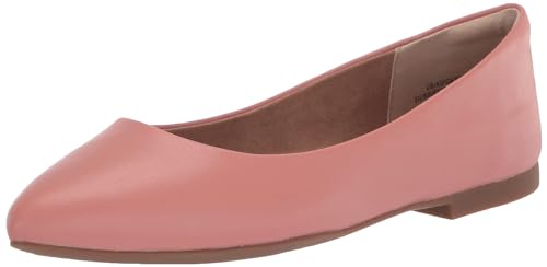 Amazon Essentials Damen Ballerinas mit spitzem Zehenbereich, Staubrosé, 39.5 EU Weit von Amazon Essentials