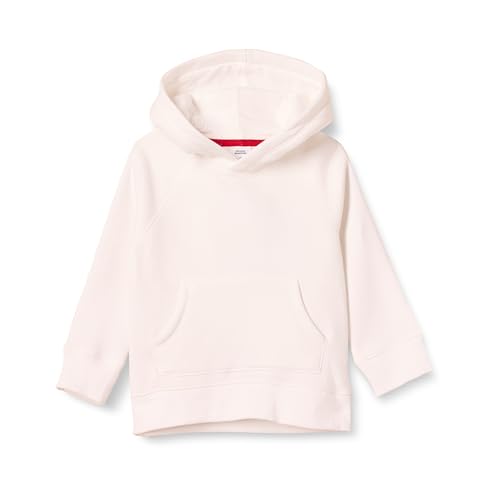 Amazon Essentials Jungen Fleece-Kapuzenpulli, Weiß, 2 Jahre von Amazon Essentials