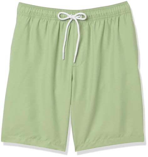 Amazon Essentials Herren Badehose, Schnell Trocknend, 23 cm, Salbeigrün, M von Amazon Essentials