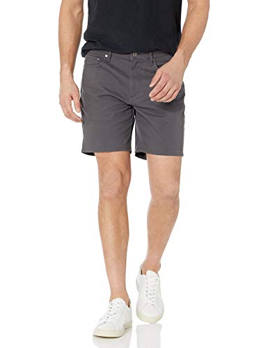 Amazon Essentials Herren 17,8 cm Schrittlänge 5-Pocket-Stretch-Shorts mit geradem Schnitt, Kohlegrau, 29W Amazon Essentials Herren 17,8 cm Schrittlänge 5-Pocket-Stretch-Shorts mit geradem Schnitt, Kohlegrau, 29W von Amazon Essentials