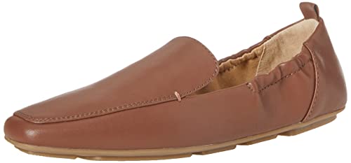 Amazon Essentials Damen Loafer Zum Hineinschlüpfen Mit Eckiger Zehenpartie, Kastanienbraun Kunstleder, 39.5 EU von Amazon Essentials