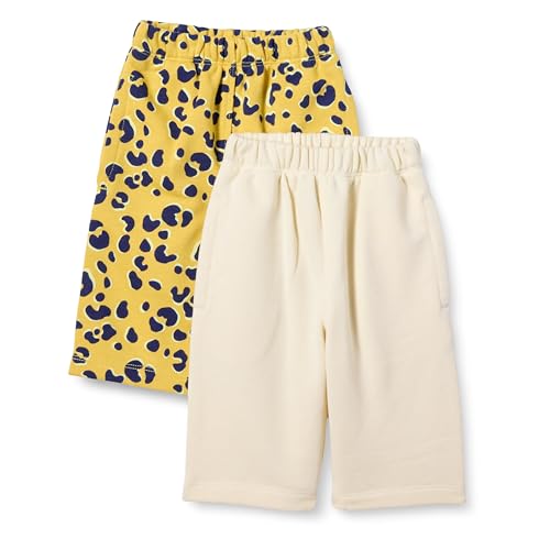 Amazon Essentials Unisex Baby Baumwollhose Aus French Terry, 2er-Pack, Beige/Gelb Tier, 18 Monate Amazon Essentials Unisex Baby Baumwollhose Aus French Terry, 2er-Pack, Beige/Gelb Tier, 18 Monate von Amazon Essentials