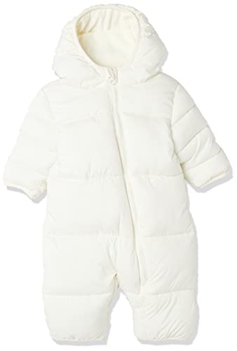 Amazon Essentials Unisex Baby Wasserabweisender Winter-Schneeanzug, Elfenbein, 3-6 Monate von Amazon Essentials
